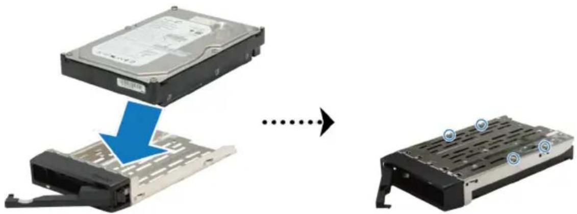 SYNOLOGY RX1214 - Install Drives - 2