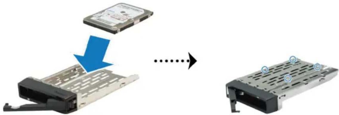 SYNOLOGY RX1214RP - Install Drives - 3