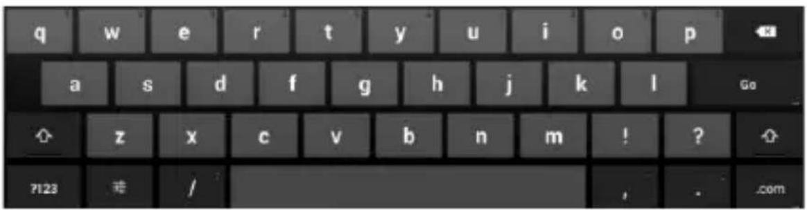 q w e r t y u i o p a s d f g h j k l Go z x c v b n m ! ? ? ?123 班 / , . com