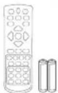 VIEWSONIC PJD5553LWS - Accessoires fournis - 5