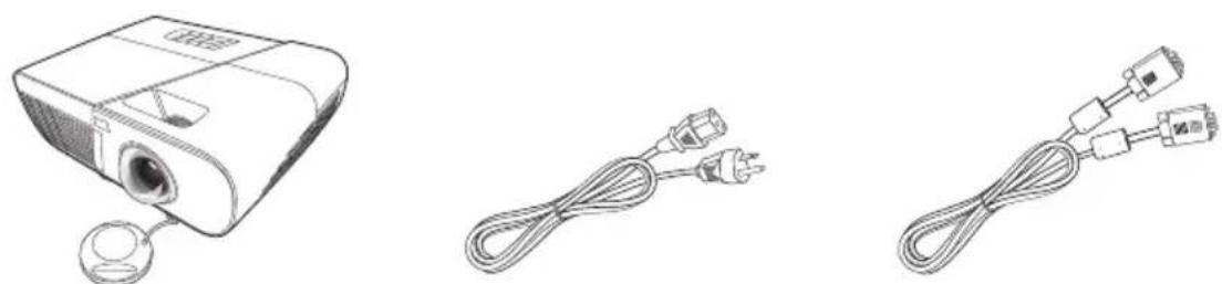 VIEWSONIC PJD5553LWS - Accessoires fournis - 2