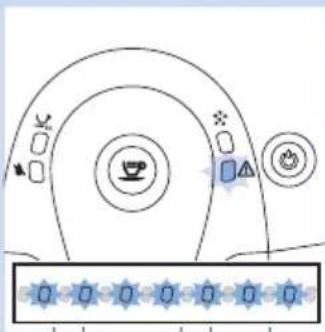 Diagram showing a mechanical or electrical component with labeled components and directional arrows, likely representing a system or control mechanism.