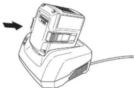 HUSQVARNA 536LiB - Polnjenje baterije - 1