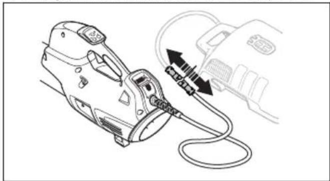 HUSQVARNA 536LiB - Per arrestare il prodotto e la batteria a zaino - 1