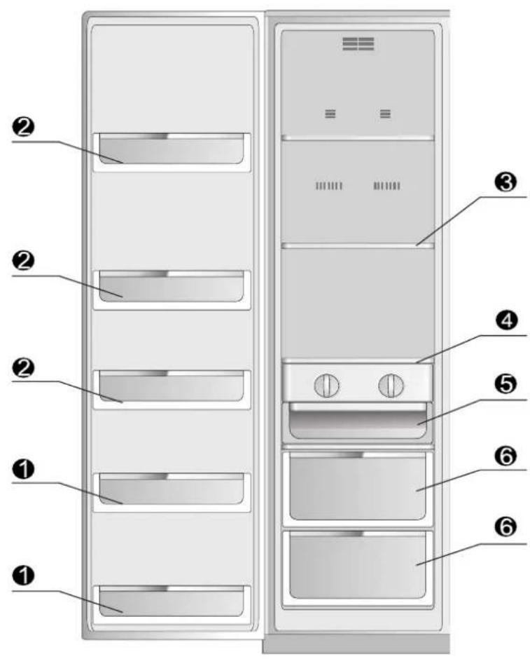 INDESIT SBSAA 530 S D - Komora zamrażarki - 1