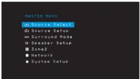 HARMAN KARDON AVR 161 - Configurez vos sources - 1