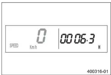 SPEED 0 Km/h | 00.06.3 H 400316-01