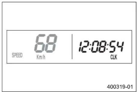 SPEED 68 Km/h 12:08:54 CLK 400319-01