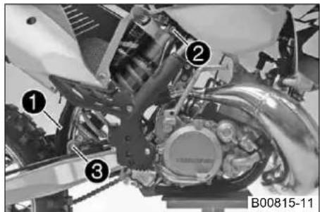 KTM 300 XC-W (2012) - Τοποθέτηση αμορτισέρ - 1