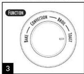 FUNCTION BRAKE CONVECTION BROU TOAST 3