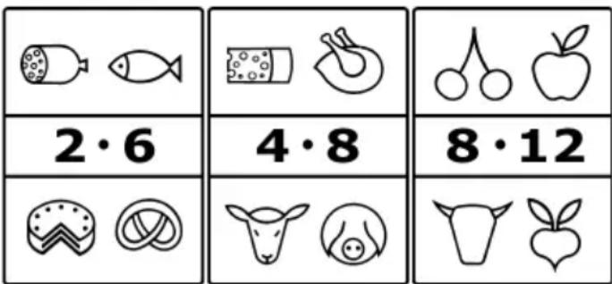 2·6 4·8 8·12