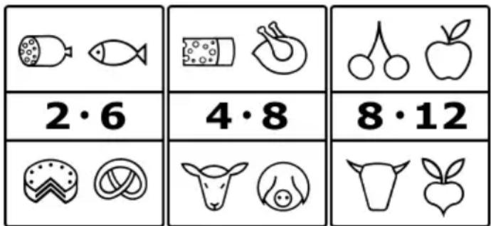 2·6 4·8 8·12