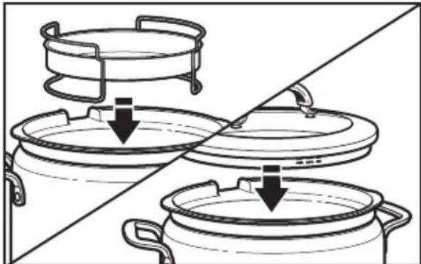 KITCHENAID 5KMC4241 - Готовка в корзинке на пару - 2