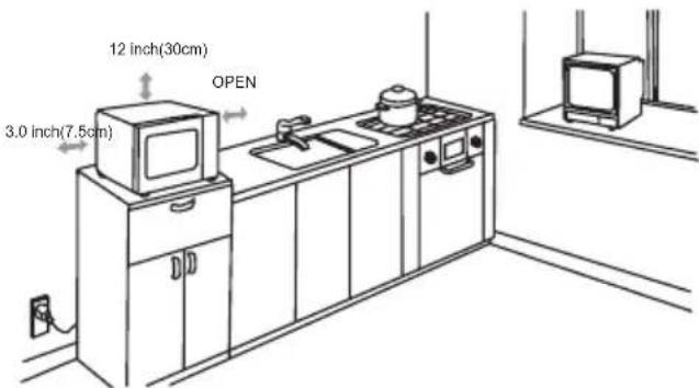12 inch(30cm) OPEN 3.0 inch(7.5cm)