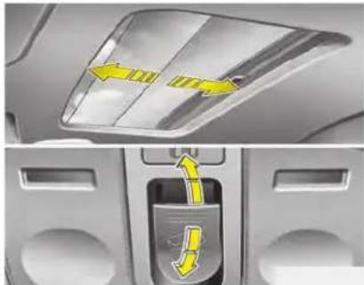 KIA Rio (2015) - AVERTISSEMENT - Fonctionnement du toit ouvrant - 1