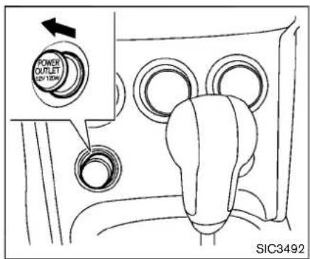 POWER OUTLET 12V/100W SIC3492