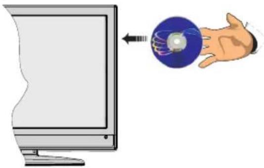 SALORA 24LED9115CDW - Hoe een DVD bekijken - 1