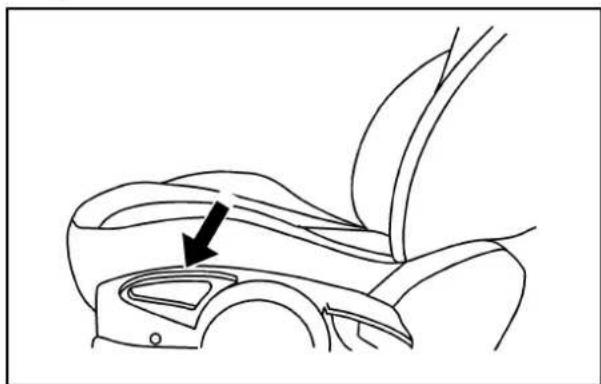 CHEVROLET Cobalt (2010) - Dispositifderéglagedehauteurdu siège - 1