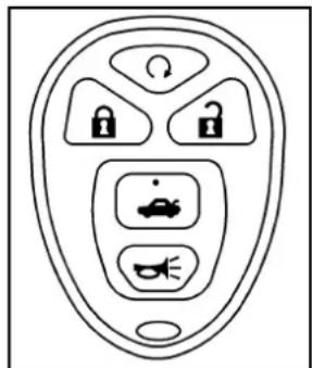 CHEVROLET Cobalt (2010) - Fonctionnementdusystèmede télédéverrouillage - 1