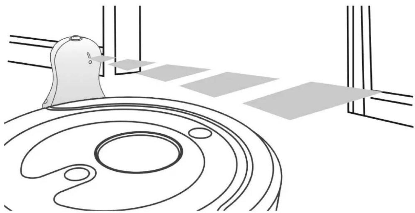 Abstract line drawing of a bell and spiral pattern with geometric lines (no text or symbols)