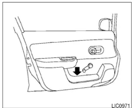 NISSAN Versa (2008) - RANGEMENT - 1