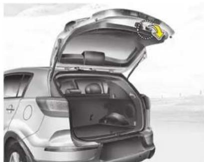 KIA Sportage (2016) - MISE EN GARDE - Levage du hayon - 1