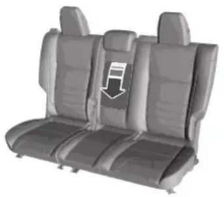 Lincoln MKX (2015) - REAR SEAT ARMREST - 1