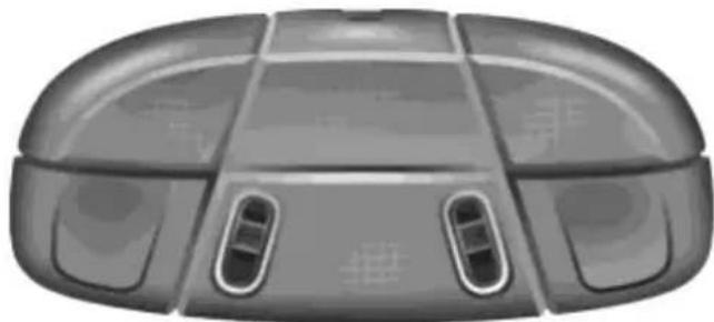 Lincoln MKX (2015) - Map/dome lamp (if equipped) - 1