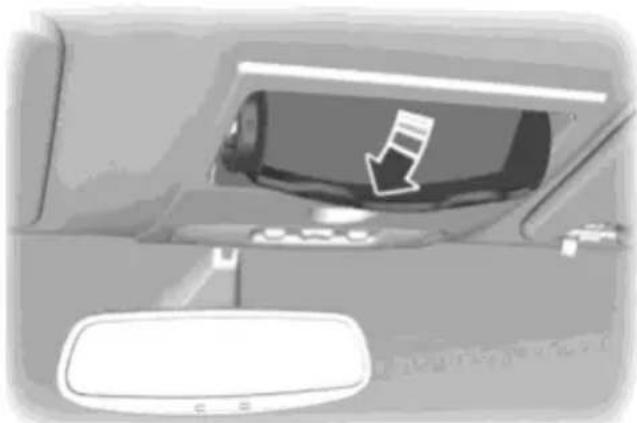 Lincoln MKX (2015) - OVERHEAD CONSOLE - 1