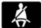 Lincoln MKX (2015) - SAFETY BELT WARNING LIGHT AND INDICATOR CHIME - 1