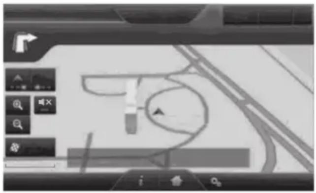 Lincoln MKX (2015) - Map Mode - 1