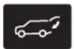 Lincoln MKX (2015) - To open with the outside liftgate control button: - 1