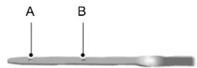 A B