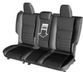 Lincoln MKC (2015) - REAR SEAT ARMREST (If Equipped) - 1