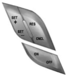 SET + SET RES CNCL ON OFF