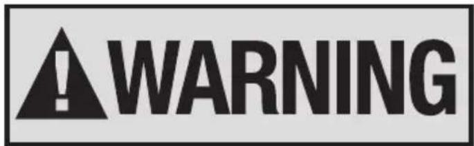 WARNING