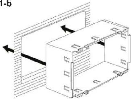 AUDIOVOX VXE 6020 NAV - Verwendung der Zierblende - 1