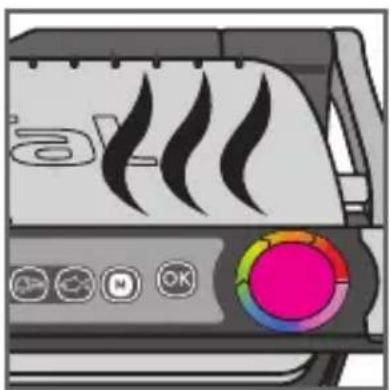 TEFAL OptiGrill GC702D - pişirme programı ve 1 manuel mod - 7