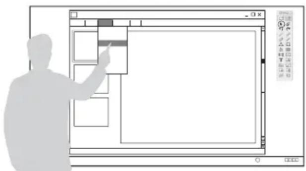 SONY VPL-SW635C - Uso dell'Utility di presentazione interattiva 2 (solo VPL-SW635C/SW630C/SW620C) - 1
