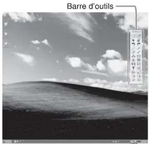 Barre d'outils