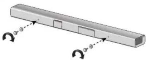 Diagram of a cylindrical object with internal compartments and curved arrows indicating direction.