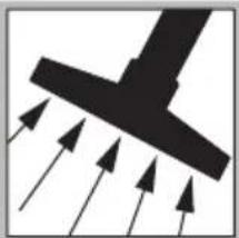 Pure diagram of a mechanical component with arrows indicating direction (no text or symbols)