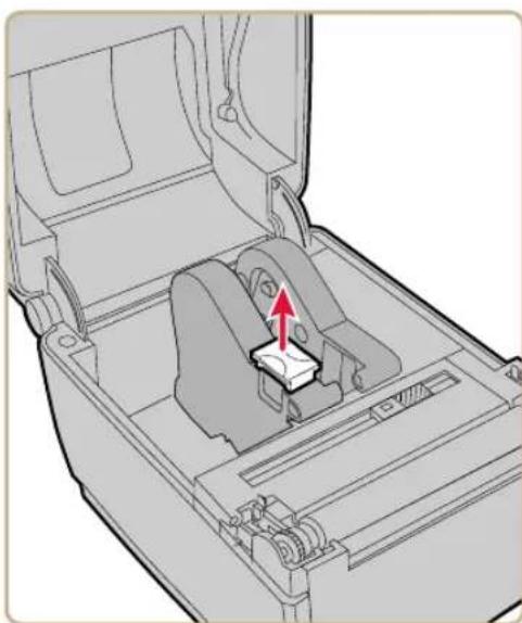 HONEYWELL PC23d - Adjust the Media Holders - 3