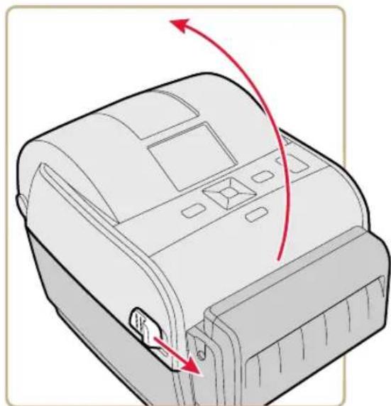 HONEYWELL PC23d - Load Media for Cut-Off Printing - 1