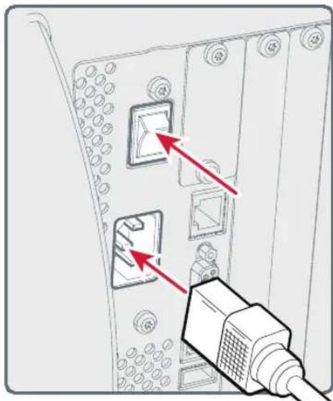 HONEYWELL PM43 - Connect the Printer to Power - 1