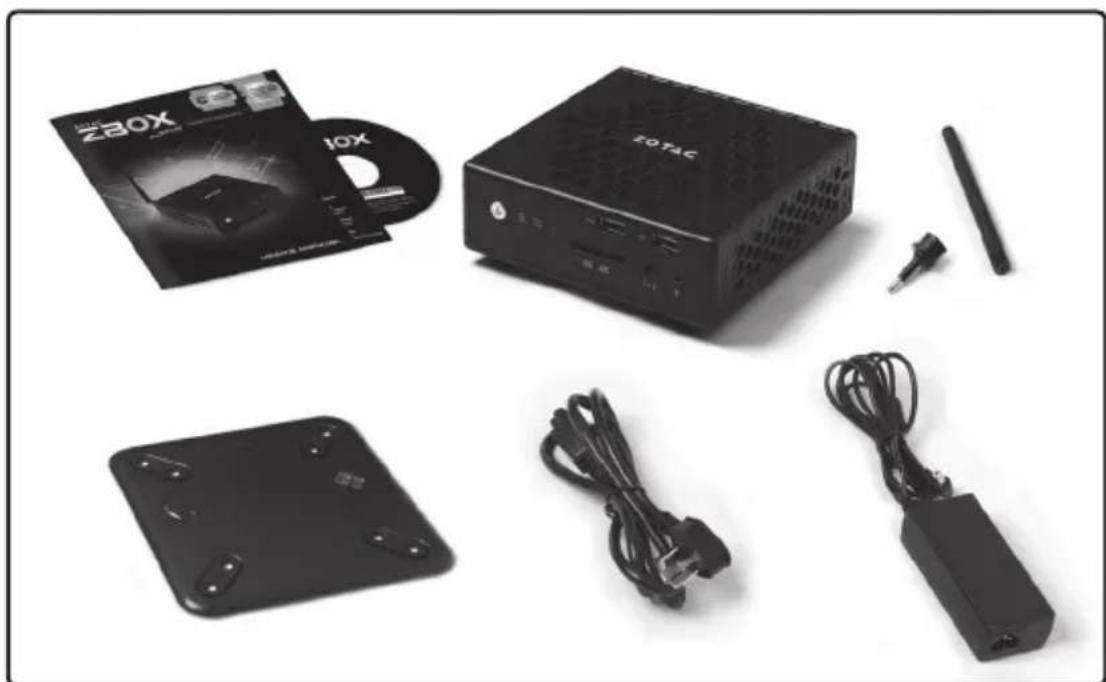 Zotac ZBOX CI320 nano Plus - Package contents - 1