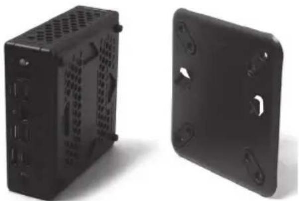 Zotac ZBOX CI320 nano Plus - Mounting the ZOTAC ZBOX nano to a LCD monitor - 2