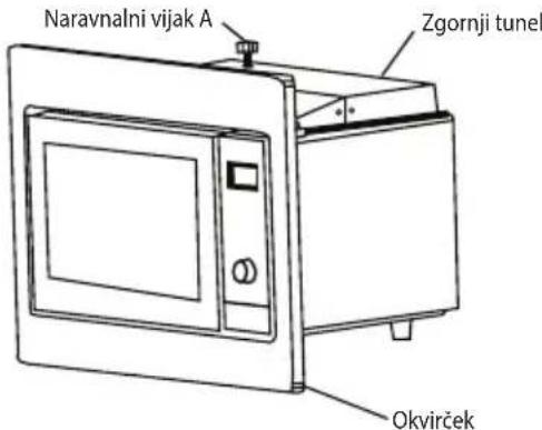 Naravnalni vijak A Zgornji tunel Okvirček