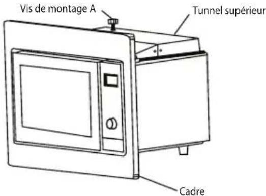 Vis de montage A Tunnel supérieur Cadre