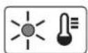 BOSCH Rotak 32 LI High Power - Temperatura do acumulador abaixo de 0 °C ou acima de 45 °C - 2